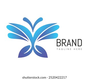 Butterfly logo icon design template elements. Usable for Branding and Business Logos.
