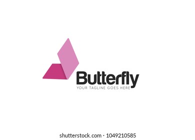 butterfly logo and icon Vector design Template. Vector Illustrator eps10