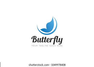 butterfly logo and icon Vector design Template. Vector Illustrator eps10
