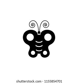 Butterfly logo icon vector design templates