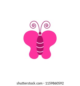 Butterfly logo icon vector design templates