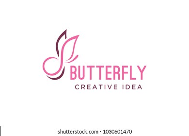 Butterfly Logo and Icon Vector Template