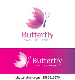 Butterfly Logo and Icon Vector Template