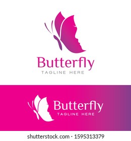 Butterfly Logo and Icon Vector Template