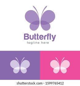 Butterfly Logo and Icon Vector Template