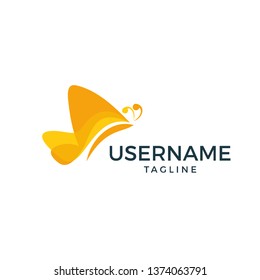 butterfly Logo, illustration