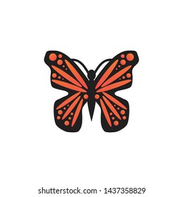 Butterfly logo inspiration vector template