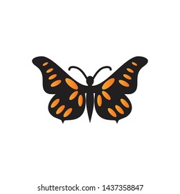 Butterfly logo inspiration vector template