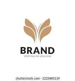 Butterfly logo. Luxury line logotype design. Universal premium butterfly symbol logotype.