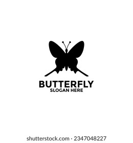 Butterfly logo. Luxury and Universal premium butterfly symbol logotype