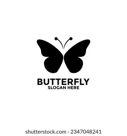 Butterfly logo. Luxury and Universal premium butterfly symbol logotype