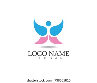 Butterfly logo and symbols 