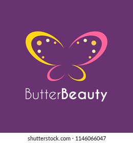 butterfly logo template