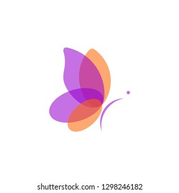 butterfly logo template