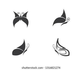Butterfly logo template