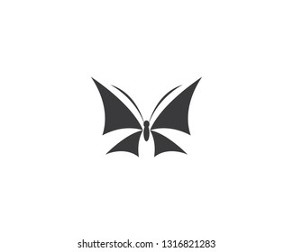 Butterfly Logo Template Stock Vector (Royalty Free) 1316821283 ...