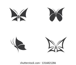 Butterfly logo template
