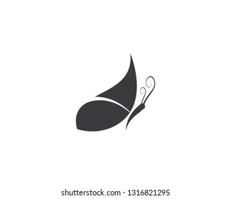 Butterfly logo template