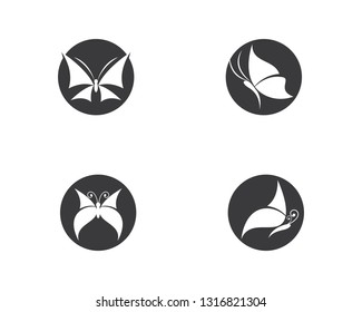 Butterfly logo template