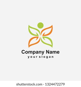 butterfly logo template