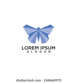 butterfly logo template