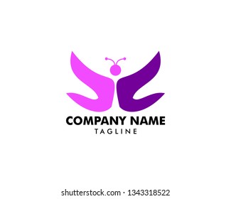 Butterfly Logo Template