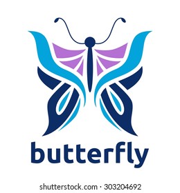 Butterfly Logo Template