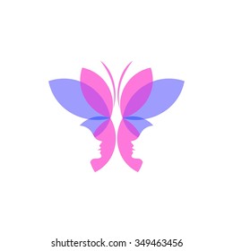 Butterfly Logo Template Stock Vector (Royalty Free) 349463456 ...