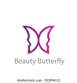 Butterfly Logo Template