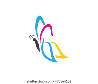 Butterfly Logo Template