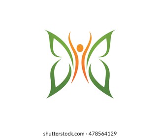 Butterfly Logo Template