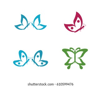 Butterfly Logo Template