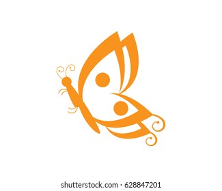 Butterfly Logo Template
