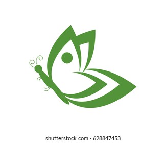 Green Hands Vector Collection Ecological Symbols Stock Vector (Royalty ...