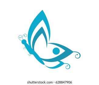Butterfly Logo Template