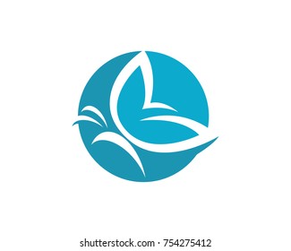 Butterfly Logo Template