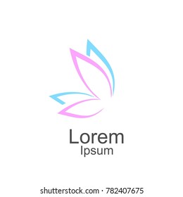 butterfly logo template 