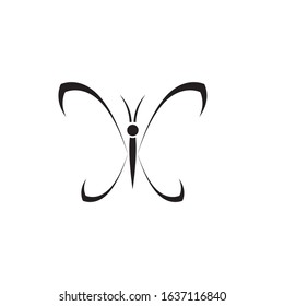 Butterfly Logo Template Beauty Butterfly Logo Template Vector icon design