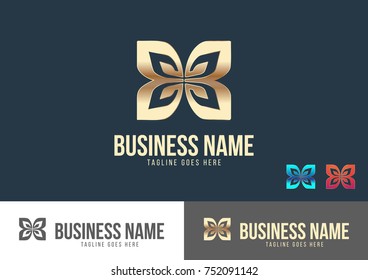 Butterfly Logo Template Design Vector 
