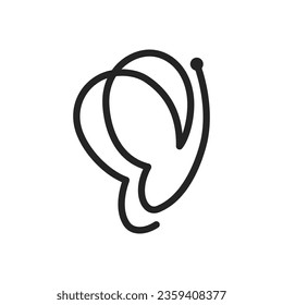 butterfly logo template Isolated. Brand Identity. Icon Abstract Vector graphic