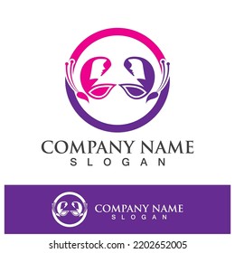 Butterfly logo template symbol vector icon design