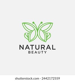 The Butterfly logo template for to use and modify as your own.