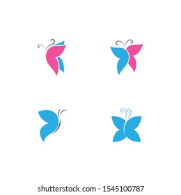 Butterfly Logo Template Vector design