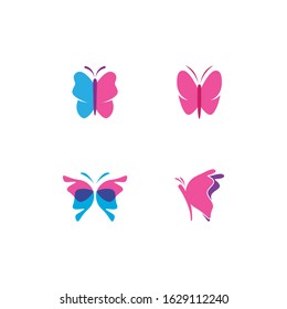 Butterfly Logo Template Vector design