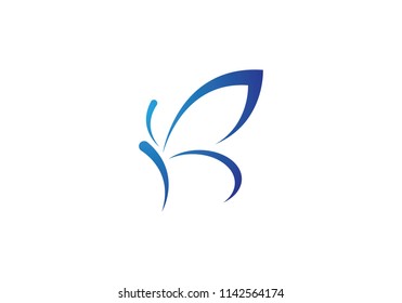 Butterfly Logo Template Vector icon design