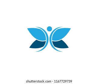 Butterfly Logo Template Vector icon design
