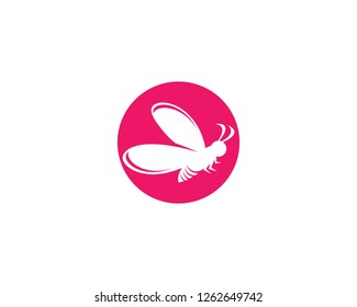 Butterfly logo template vector icon