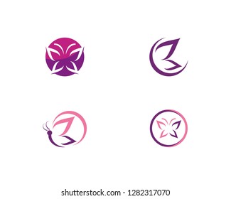 Butterfly Logo Template Vector icon design