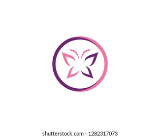 Butterfly Logo Template Vector icon design