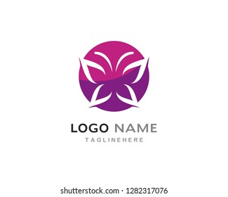 Butterfly Logo Template Vector icon design